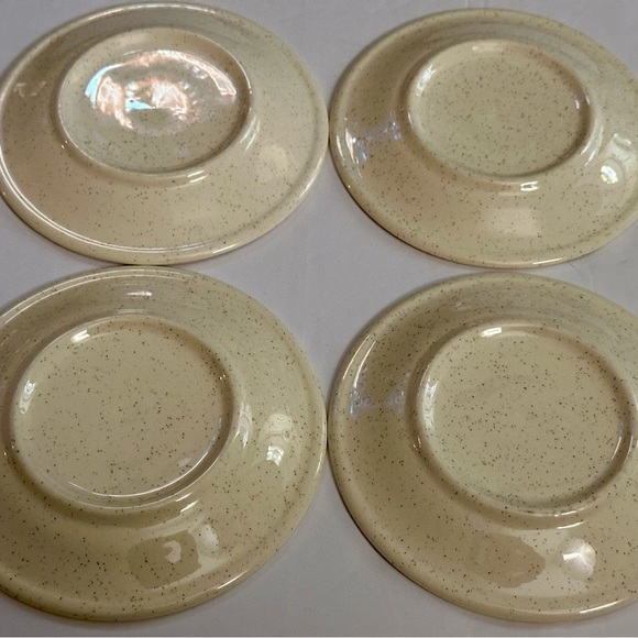 Vintage Style Yellow Floral Bread & Butter Plates - Set of 4, Great Condition - Picture 4 of 16